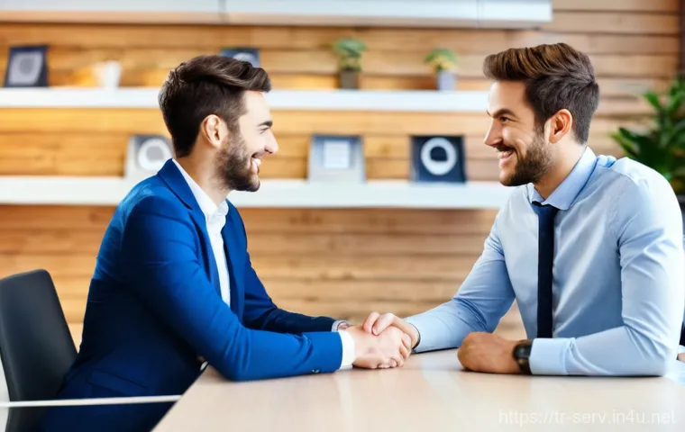 서비스관리사와 고객 의견 수집 도구 - **Prompt: Empathetic Customer Connection**
* **Subject:** A warm and inviting scene depicting ...